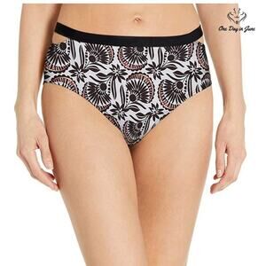 Ella Moss High Waist Bikini Bottom Swimwear Size L